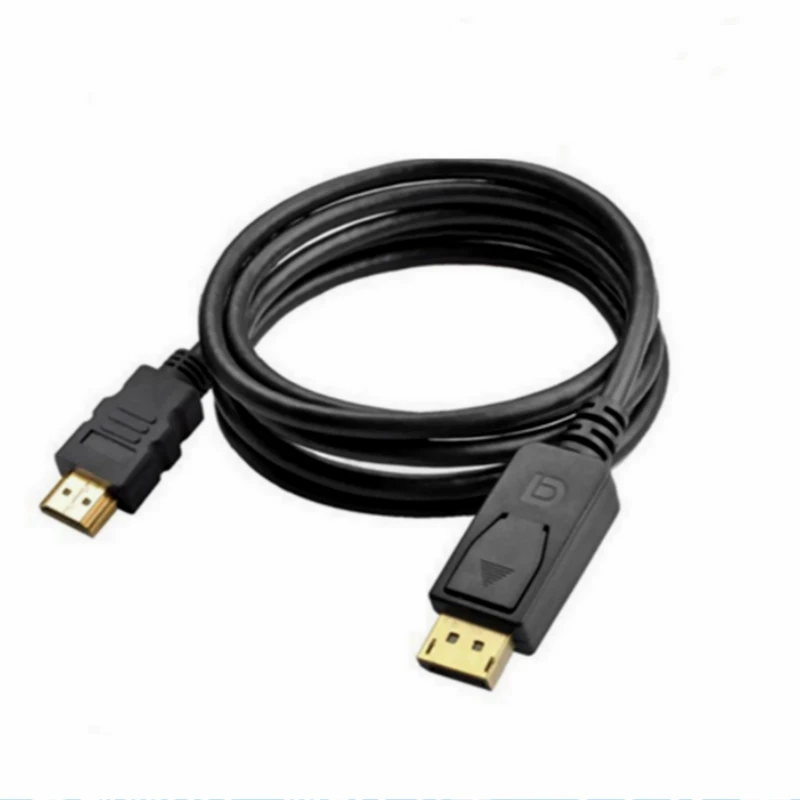 Кабель HDMI с портом дисплея 1 8 м 1080P DP для подключения ноутбука к проекторам