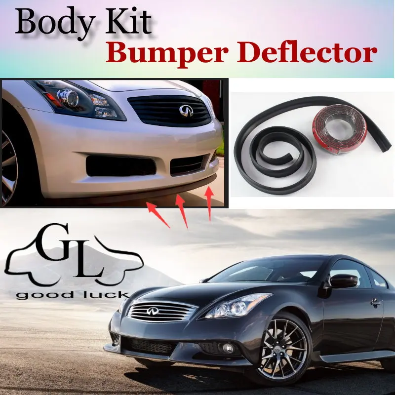 Бампер для Infiniti G Series G20 G35 V35 G25 G37 Q40 Q60 передний спойлер тюнинга