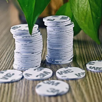 

10pcs NTAG215 Round Coin Card NFC Forum Type 2 Tag High Performance With 3M Glue Film NFC Stickers Dia.25mm