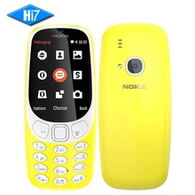 2017 Новый оригинальный Nokia 3310 (TA-1030) 2.4 дюймов экран 2MP мобильный телефон GSM 1200 мАч Dual SIM смартфон