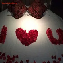 1000 шт. искусственные лепестки роз пользу центральные Свадебная вечеринка Декор в виде вазы цветок душ конфетти невесты цветы