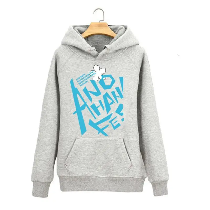 High-Q Unisex ANOHANA FES cotton Hoodie Sweatshirts Pullovers Yadomi Jinta Honma Meiko Anjyou Naruko Hoodies Coat Sweatshirt High-Q Unisex ANOHANA FES cotton Hoodie Sweatshirts Pullovers Yadomi Jinta Honma Meiko Anjyou Naruko Hoodies Coat Sweatshirt