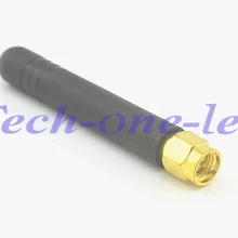 5 шт./лот 433 МГц Резина 2-3dbi получает 433 МГц антенна с SMA штекер прямой разъем