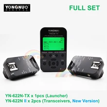 3in1 Yongnuo YN622N II + YN622N-TX je-TTL Sans Fil Déclencheur Flash Transceiver pour Nikon Caméra Yongnuo YN565 YN568 YN685 Flash Nouveau