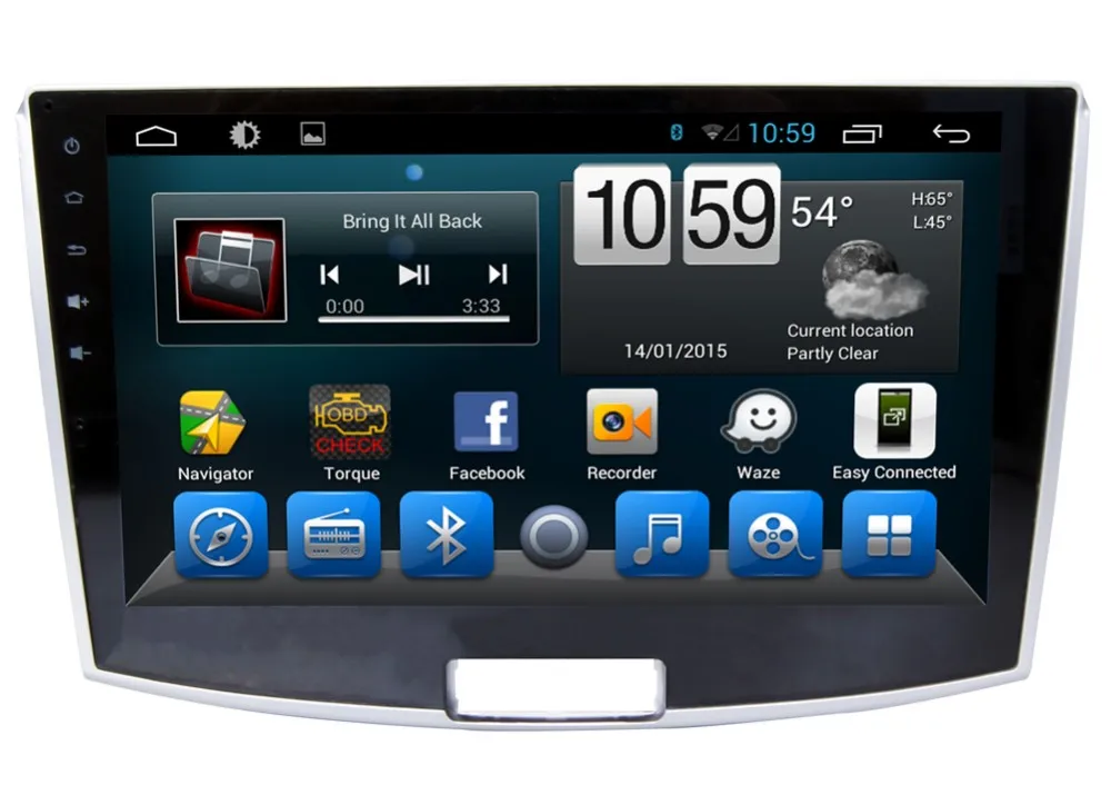 Clearance 10.1" HD 1024*600 Android 6.0  Car DVD Radio GPS Stereo Navigation Player for Car DVD for  VW Magotan 2012-2016 GPS Radio 4 Core 1