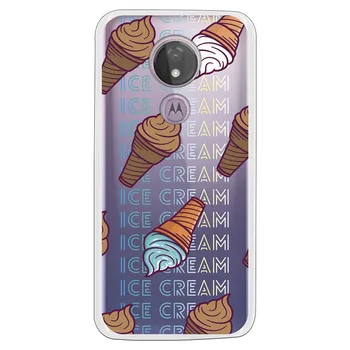 

Stand case costume drawing Icecream WP013 for Motorola Moto G7 Power