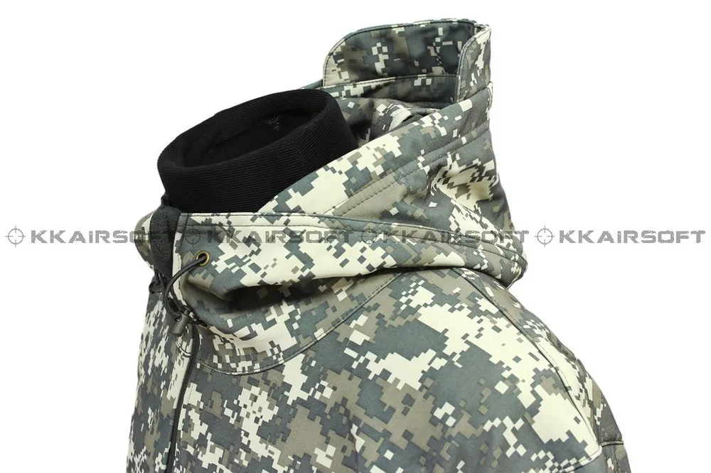 TAD Мужская водонепроницаемая ветровка на молнии(Multicam TAN GRAY BK ACU OD) CL-05 зимняя куртка