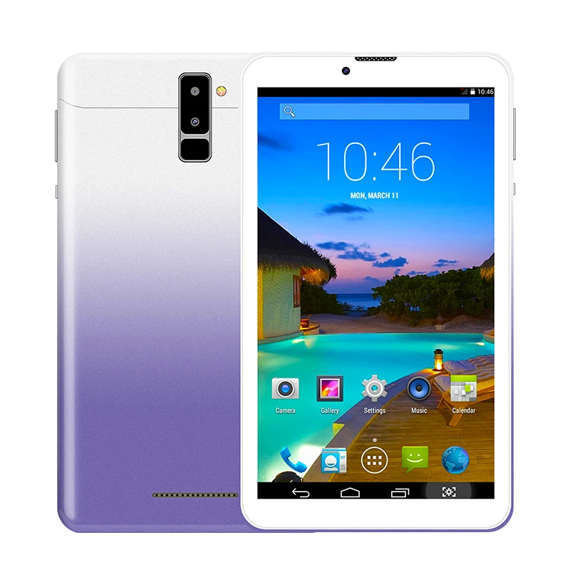  Ultra Slim Android 7.0 3G Dual SIM Phone Call Tablet PC MT8321 A7 Quad Core 1GB RAM 8GB ROM 7 Inch 