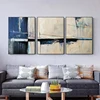 Toile abstraite bleue pour décor, affiche créative bleue, Art mural imprimé ► Photo 1/6
