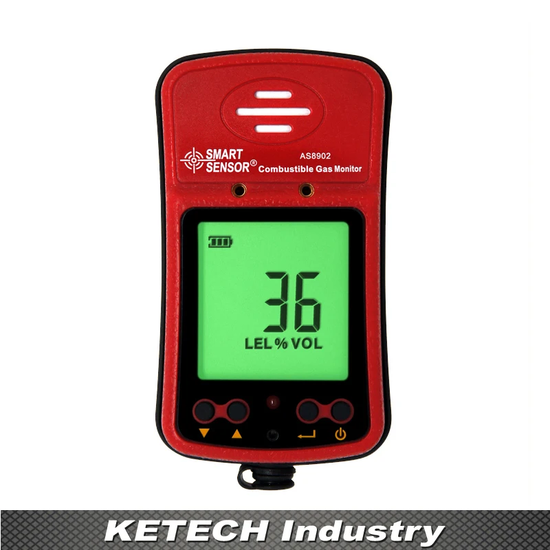 AS8902 портативный цифровой детектор горючих газов LEL 0 100%|detector camera|detector coildetector co2 |