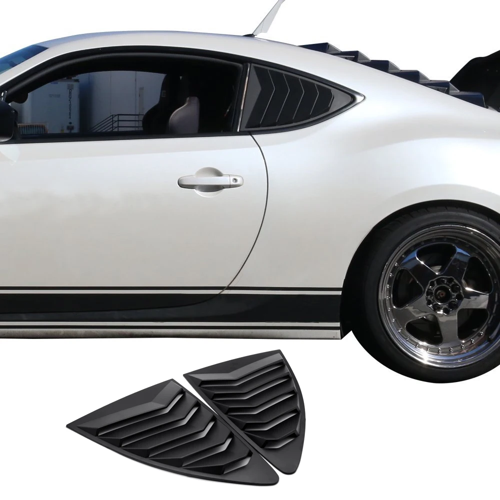 Черный стиль задняя четверть панель с прорезями на окно ABS подходит для 2013-18 Scion FRS Subaru BRZ