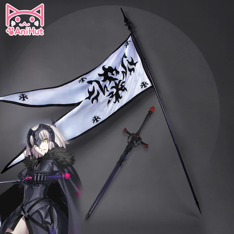 

Fate Grand Order Alter Jeanne d'Arc Cosplay Props Fate Apocrypha FGO Cosplay Prop Joan of Arc Sword Flag Jeanne d'Arc Sword Flag