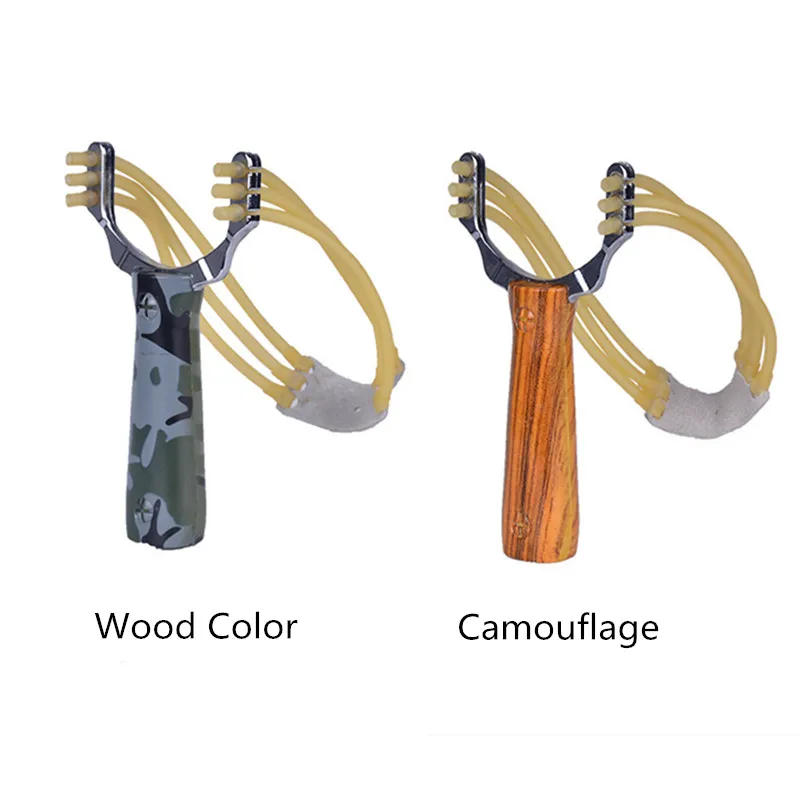 

Professional Slingshot Aluminium Alloy Slingshot Catapult Camo bow Powerful Sling Shot Un-hurtable Outdoor Hunting Slingshot