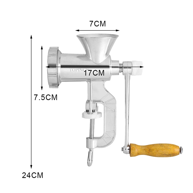 TOPINCN ручная мясорубка многофункциональная кухонная мясорубка из алюминиевого сплава лапша шлифовальный кухонный комбайн Кухонная машина
