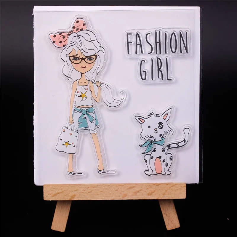 

New Alphabet Transparent Silicone Clear Rubber Stamp Sheet Cling Scrapbooking DIY Cute Pattern Photo Album PaperCard Decor Stamp