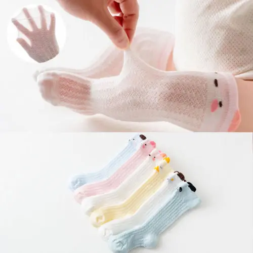 

Brand New Newborn Toddler Infant Baby Thin Toddlers Animal Permeability Knee Protect High Stockings Tight Stocking Suit For 0-3T
