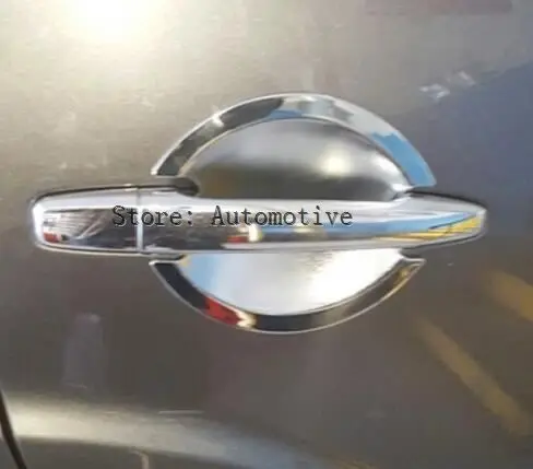 Аксессуары подходят для MITSUBISHI OUTLANDER 2007 2008 2009-2012 хромированная крышка дверной
