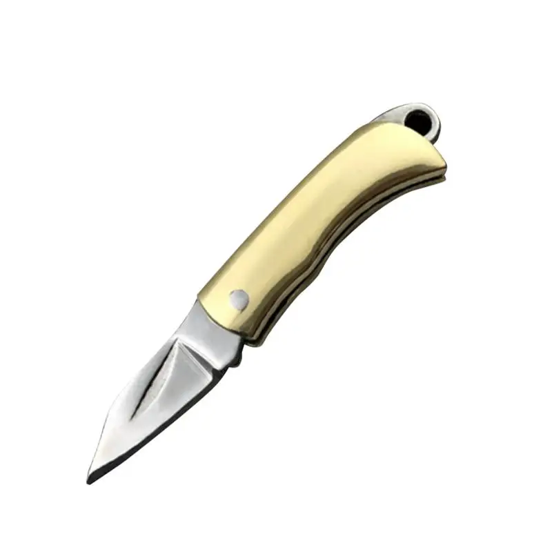 Мини Складной нож для выживания, стабильный переносной резак, нож для выживания на открытом воздухе, нож для выживания, Карманный Кошелек, брелок для ключей - Цвет: H01A