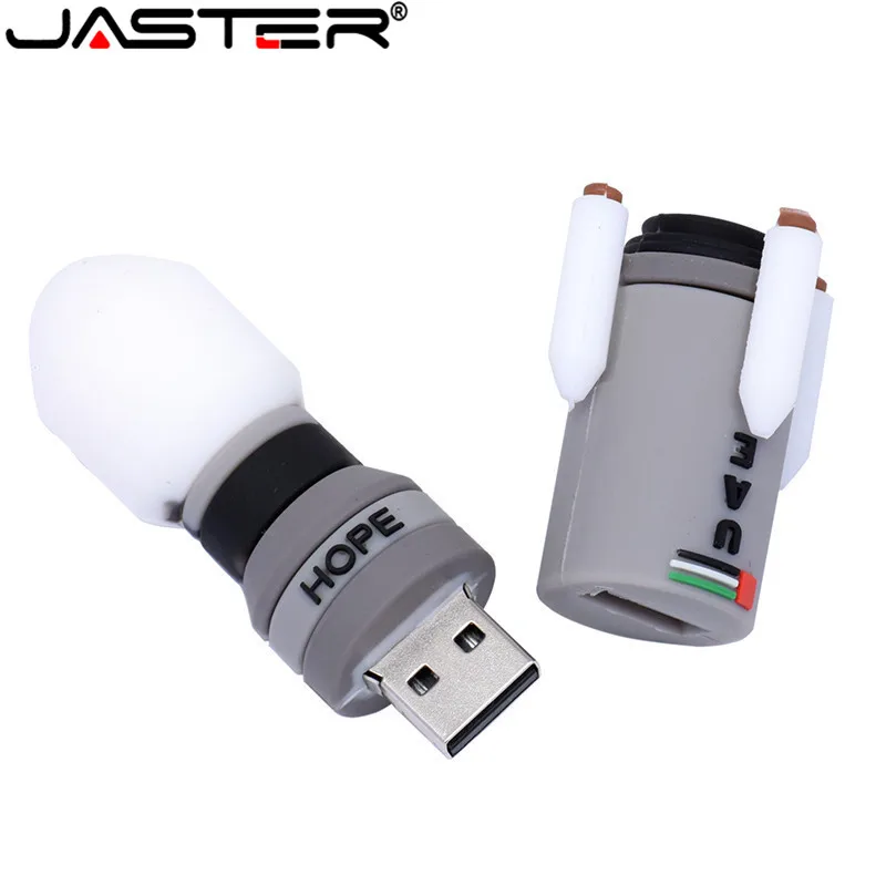 JASTER новейший мультфильм Мини ракета USB2.0 ручка привод 4 ГБ 8 ГБ 16 ГБ 32 ГБ 64 ГБ U диск свадебный подарок