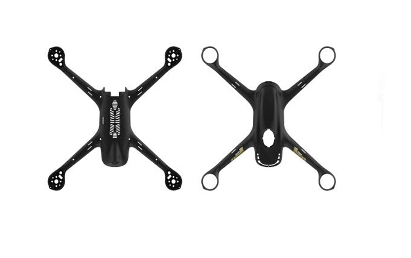 

1PC Body Shell Drone Housing Case Shell Black White Upper and Bottom Cover Shell For Hubsan H501S Quadcopter Drone Replac Part