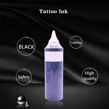 Постоянный пигмент для перманентного макияжа 250 мл/330 г/бутылка черный цвет пигмент комплект