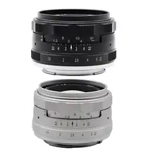 Kaxinda 35 мм F1.6 стандартный ручной объектив прямой для Canon sony Fujifilm Olympus Panasonic беззеркальная камера f/1,6