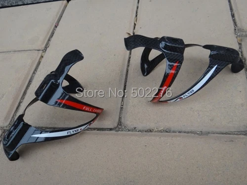 

New Flyxii Carbon Bike water Bottle cage Holder for MTB Mountain Road Cyclocross TT bicycle - 2 Pcs ( CG001P )