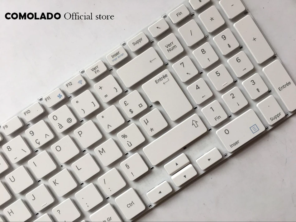 FR French Keyboard FOR Samsung 370R5E NP370R5E 370R5V 510R5E NP510R5E 450R5E 450R5V NP450R5E NP450R5V White Keyboard FR Layout (2)