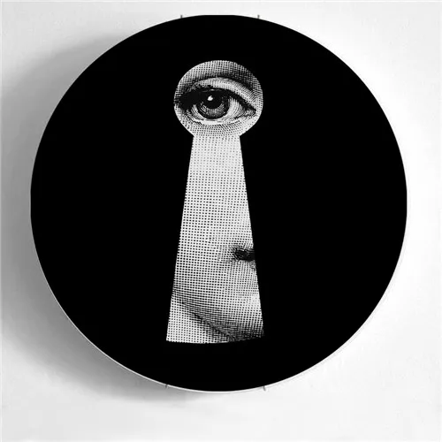 8/10 дюймов мода Милан посуда Живопись Дизайн ногтей Fornasetti тарелки тарелка Настенный декор аксессуары для дома - Цвет: 8