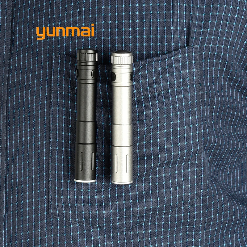 new yunmai 6pc Wholesale Dropshipping Portable Mini Penlight Q5 2000LM LED Flashlight Torch Pocket Light Waterproof Lantern