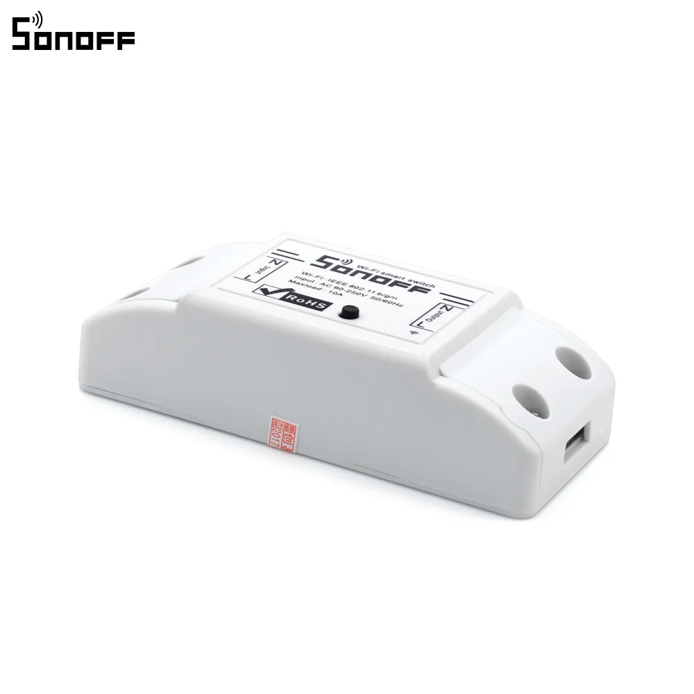 Купить беспроводной WiFi выключатель sonoff с функцией дистанционного управления