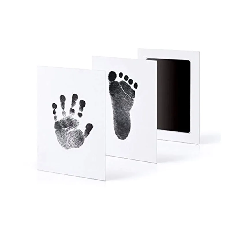 Уход за малышом нетоксичный ручной ножной inkpad Baby Pad Младенческая глина игрушка Детские сувениры Handprint Footprint комплект литья самодельные