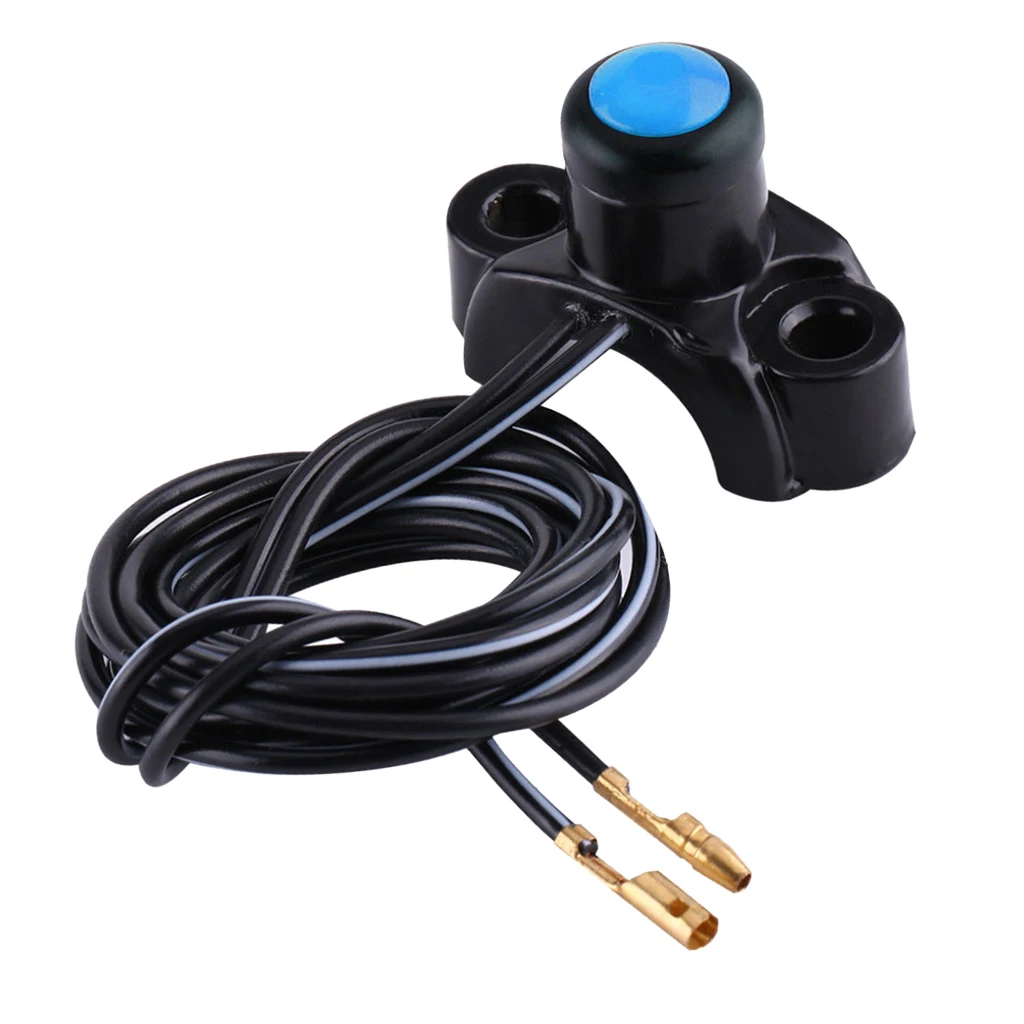Motorcycle ATV 22mm Handlebar Engine Kill Stop Start Button Switch for ATVs Quad Bikes Go Carts  Bikes Motocross Bikes 