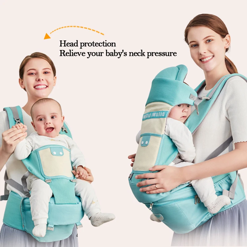 Переноска для переноски ребенка, переносная сумка для хранения Кенгуру, слинг для ребенка, подтяжки, рюкзак, утолщенные плечи, эргономичная толстовка, уход за ребенком