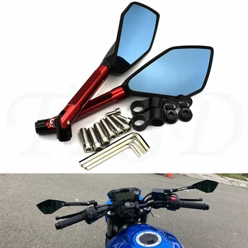 

Universal 8mm 10mm Aluminum CNC Motorcycle Accessories Rearview Mirror motorbike motor bicycle mirror For Suzuki GSR600 GSR750