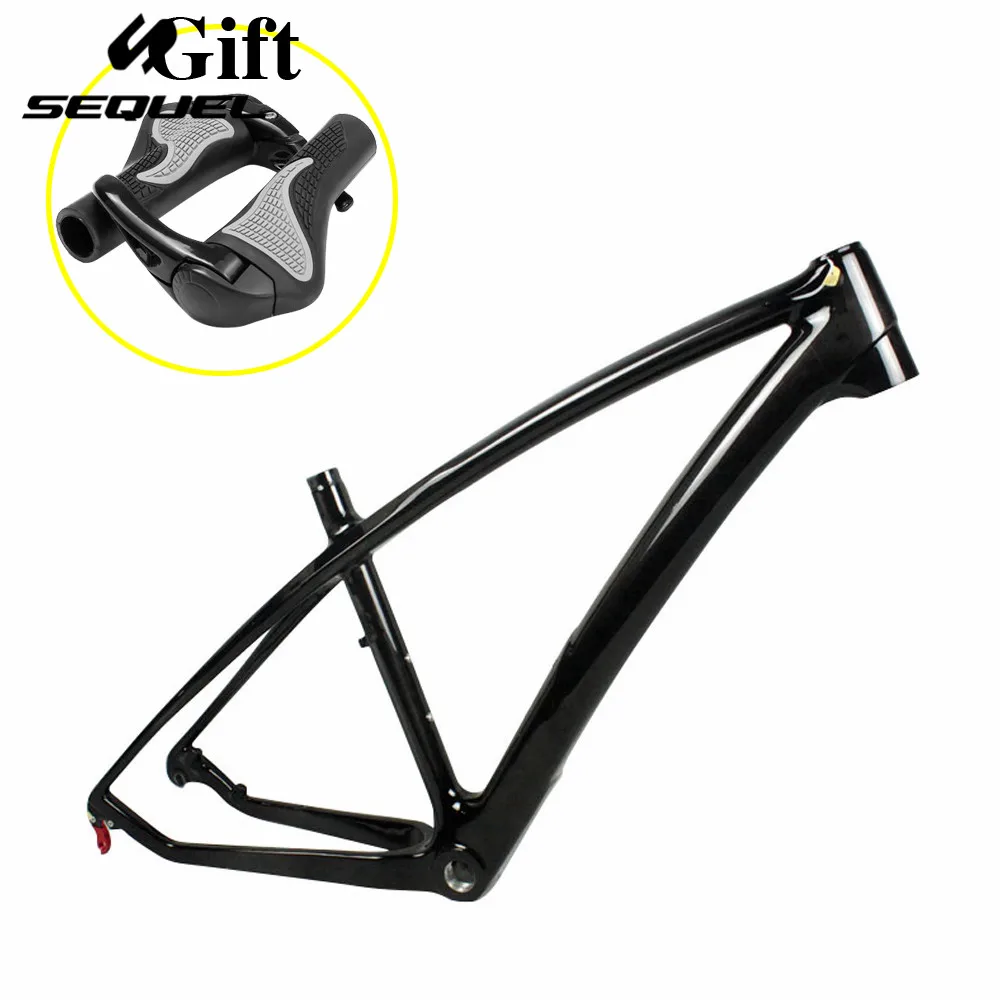 Best 2017 hot selling carbon mountain bike black glossy UD carbon mtb bike frame 27.5er  31.6mm seatpost 8 Best 2017 hot selling carbon mountain bike black glossy UD carbon mtb bike frame 27.5er  31.6mm seatpost 8