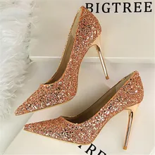 LAIDILANGTU Women's high heels new women's shoes high-heeled shallow mouth pointed sequins sexy thin nightclub high-heeled shoes LAIDILANGTU Women's high heels new women's shoes high-heeled shallow mouth pointed sequins sexy thin nightclub high-heeled shoes