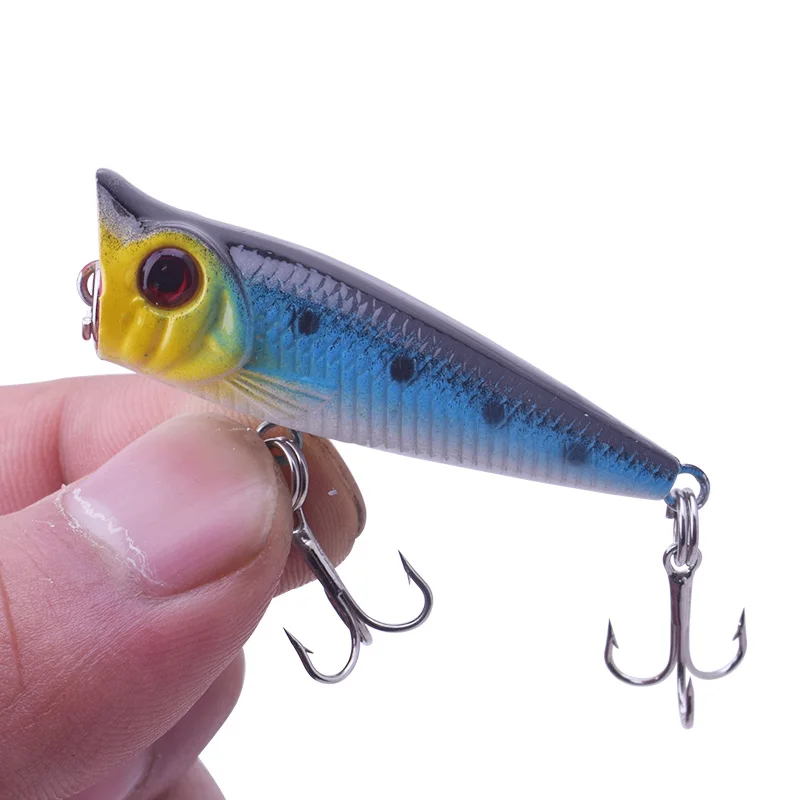 1 шт. рыболовные приманки 5 см 4 г|topwater bait|crank baitcrankbait minnow |