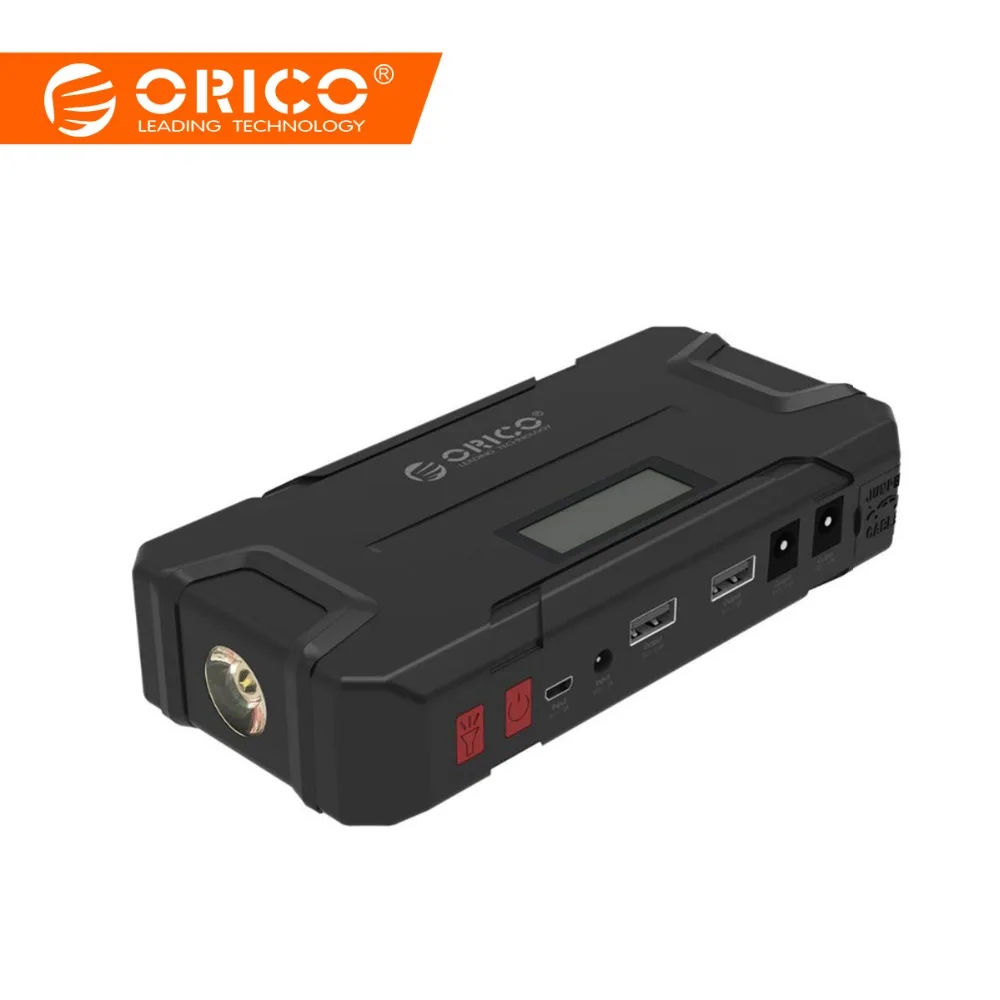 

ORICO CS2 12000mAh Mini Emergency Power Bank Portable Mobile Battery Emergency Booster Buster Power Bank For Phone Laptop Car