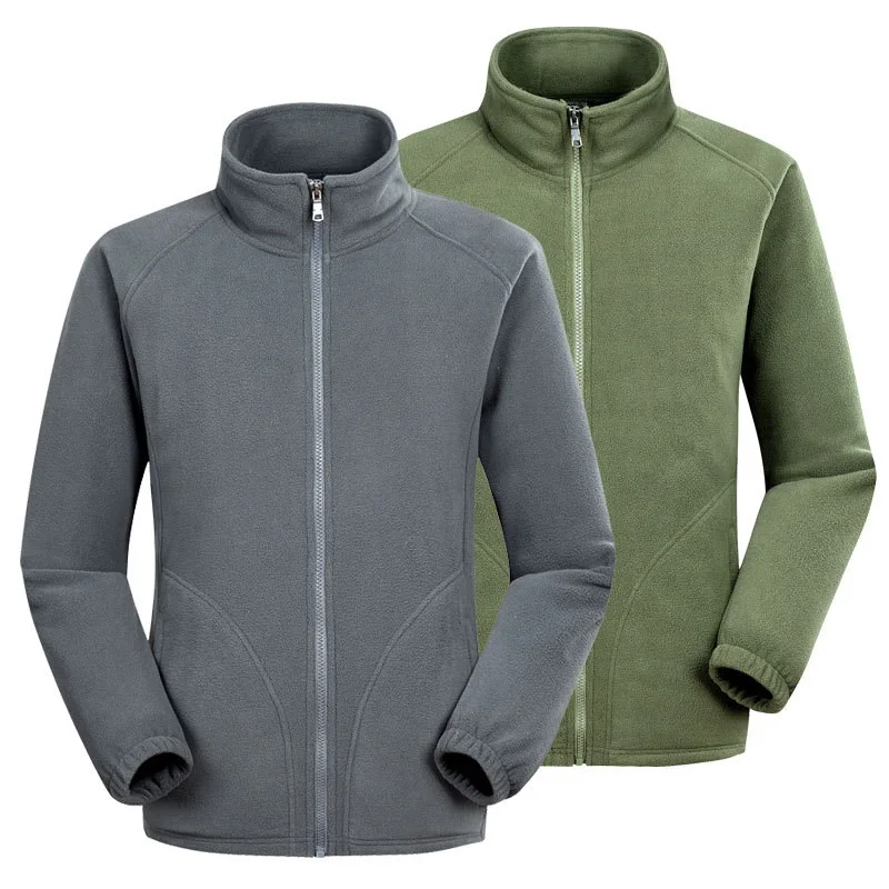 

outdoors Fleece male Cardigan Big code Keep warm Fleece Loose coat Pizex Internal bladder monolayer Short velvet