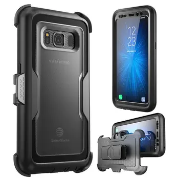 

For Galaxy S8Active Case i-Blason Magma Heavy Duty Shock Reduction Bumper Case with Built-in Screen Protector,Not Fit S8/S8+