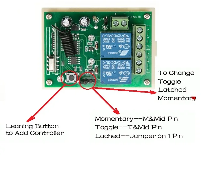 DC12V 2CH Wireless переключатель системы дистанционного управления teleswitch 1 & приемник + 8
