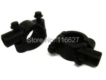 

Freeshipping Wholesale Lot 10 pairs 10mm Mirror Clamp On Mount Adapter 7/8" 22MM Handlebar for Honda Yamaha Suzuki Kawasaki KTM