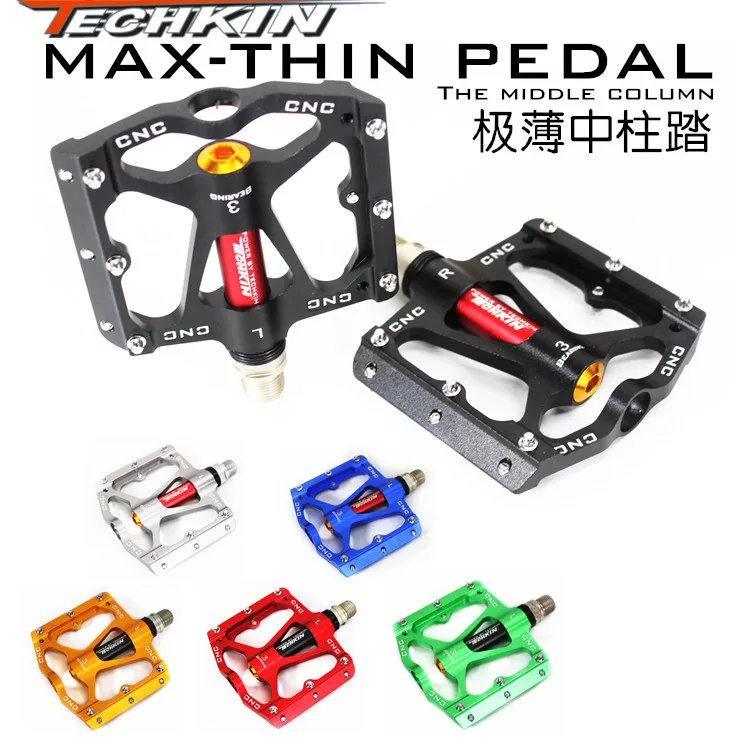 

Factory direct sales of 10334 bikes in thin column foot Aluminum Alloy Palin mountain bike pedal bearing skid pedal bicycle acce