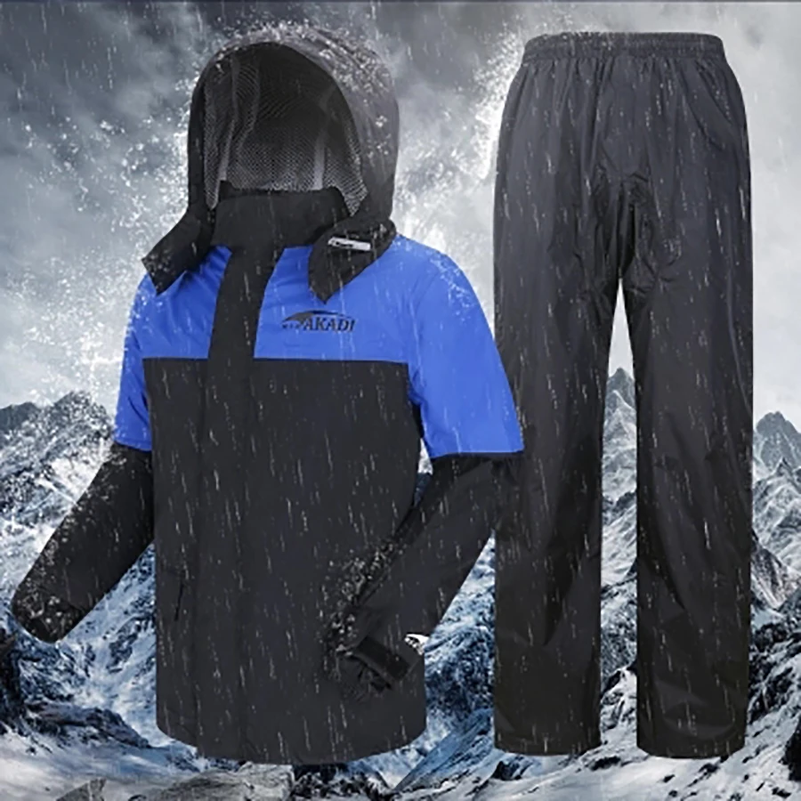 

Motorcycle Men Raincoat Waterproof Outdoor Poncho Rain Coat Men Women Suit Cape Impermeable Motociclista Raincoat Rain Gear 4A90