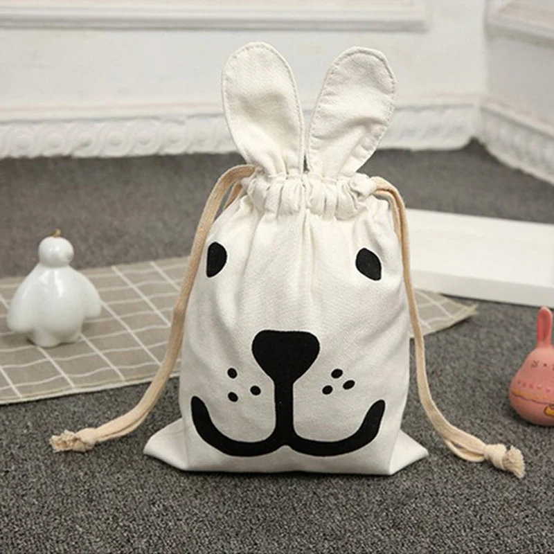الكرتون قماش تخزين أكياس أرنب آذان الرباط على ظهره الأطفال غرفة المنظم ل لعبة و الطفل الملابس شنقا الغسيل حقيبة الكرتون قماش تخزين أكياس أرنب آذان الرباط على ظهره الأطفال غرفة المنظم ل لعبة و الطفل الملابس شنقا الغسيل حقيبة