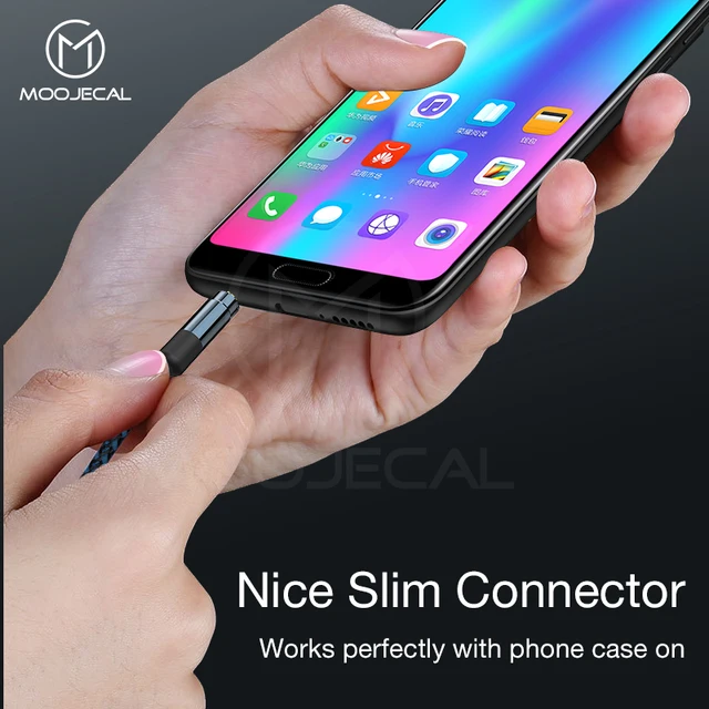 MOOJECAL 3.5 Jack Audio Cable Jack 3.5 mm Male to Male Cloth Audio Aux Cable For iPhone Car Headphone Speaker Wire Line Aux Cord