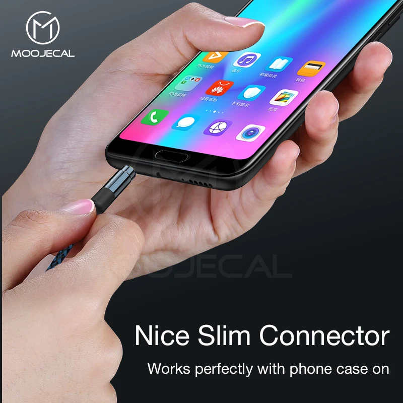 MOOJECAL 3.5 Jack Audio Cable Jack 3.5 mm Male to Male Cloth Audio Aux Cable For iPhone Car Headphone Speaker Wire Line Aux Cord