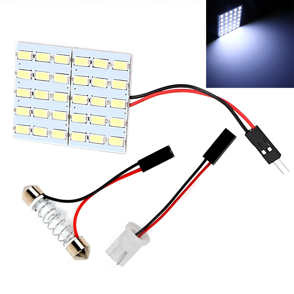 

ITimo Car-styling T10 Car Dome Lights Interior Reading Lights 5730 30smd Super Bright DC 12V Universal