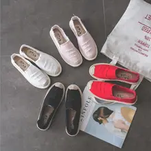 Women Flats Shoes Slip On Casual Ladies Canvas Shoes Lazy Loafers Breathable Female Espadrilles 2019 Spring zapatos de mujer dqg 2018 spring casual women shoes loafers flats slip on zapatos mujer solid ladies shoes oxfords chaussures femme